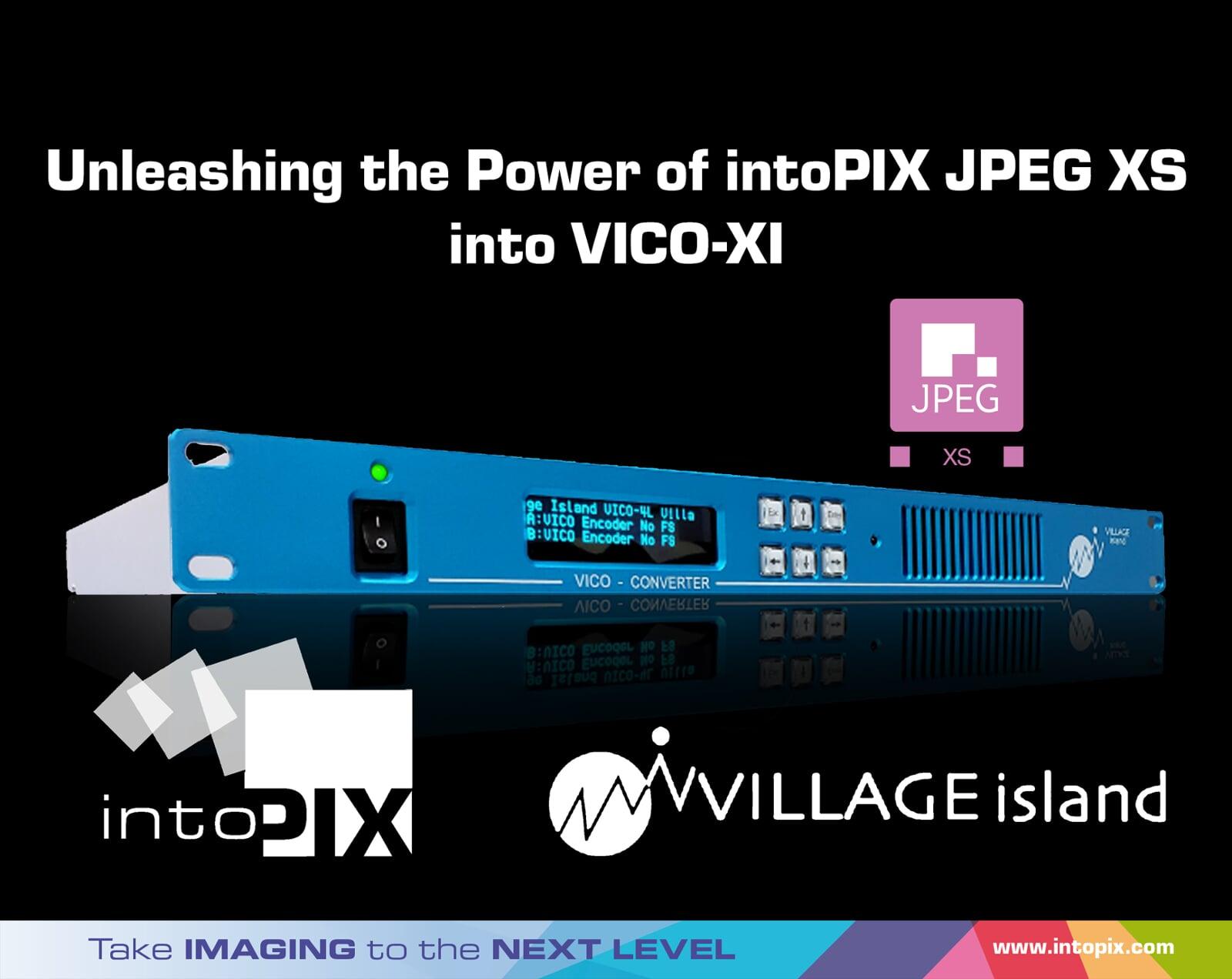 村岛VICO-XI利用intoPIX 技术，通过降低带宽和微秒级的延迟，彻底改变了IP 视频转换。
